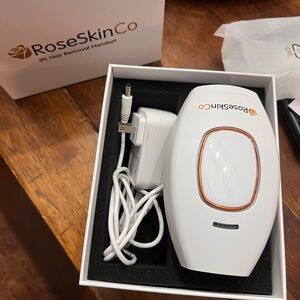 IPL Hair Removal Handset - White and Orange